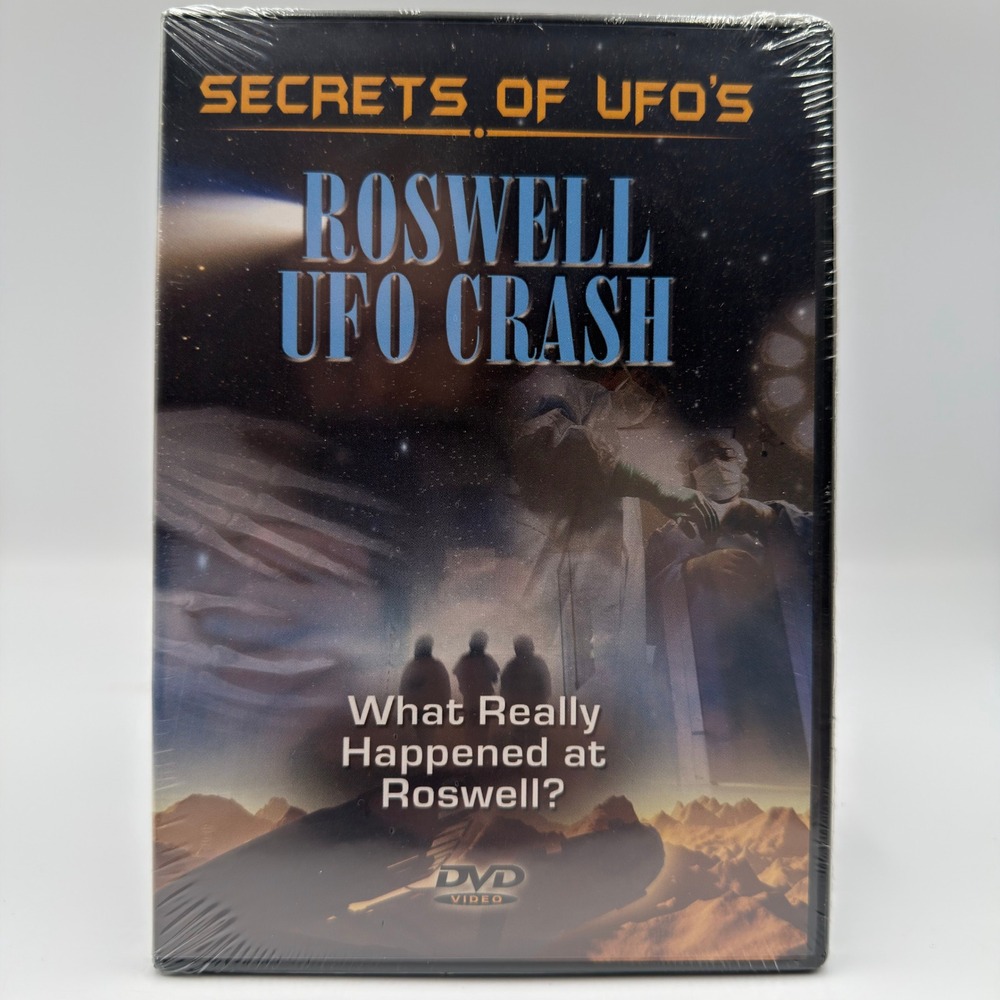 Secrets of UFOs Roswell UFO Crash DVD Grizzly Adams Entertainment New Sealed